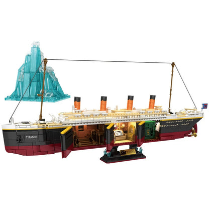 RMS Titanic Bouwset 2-in-1 met LED – Schaalmodel Schip & Wrak (2288 stuks)