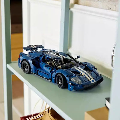 Ford GT 2022 Bouwset – Schaalmodel Sportauto van Bouwblokken