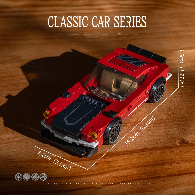 JDM Sportauto Bouwset – Klassieke Japanse Racewagen van Bouwblokken (310