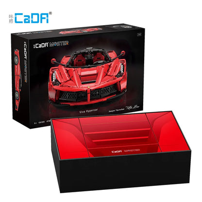Ferrari LaFerrari Hypercar Bouwset – Schaalmodel Sportauto van Bouwblokken (4739 stuks)