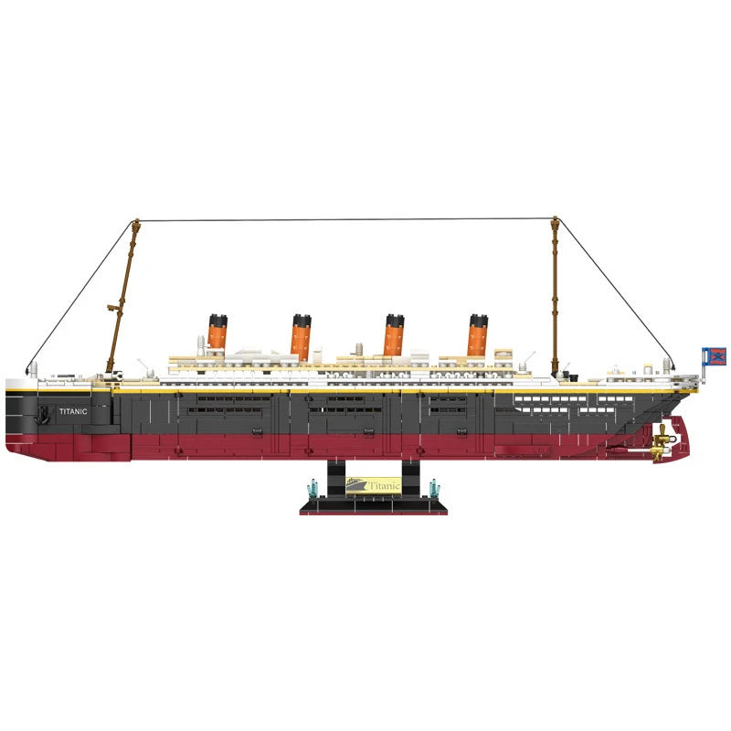 RMS Titanic Bouwset 2-in-1 met LED – Schaalmodel Schip & Wrak (2288 stuks)