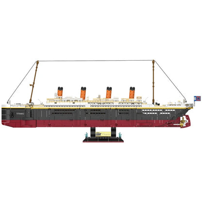 RMS Titanic Bouwset 2-in-1 met LED – Schaalmodel Schip & Wrak (2288 stuks)