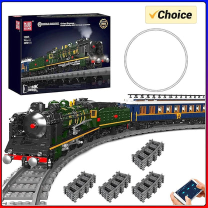 Orient Express Stoomlocomotief Bouwset – Schaalmodel Trein van Bouwblokken