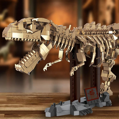 T-Rex Skelet Bouwset – Dinosaurus Fossiel Schaalmodel van Bouwblokken (850 stuks)