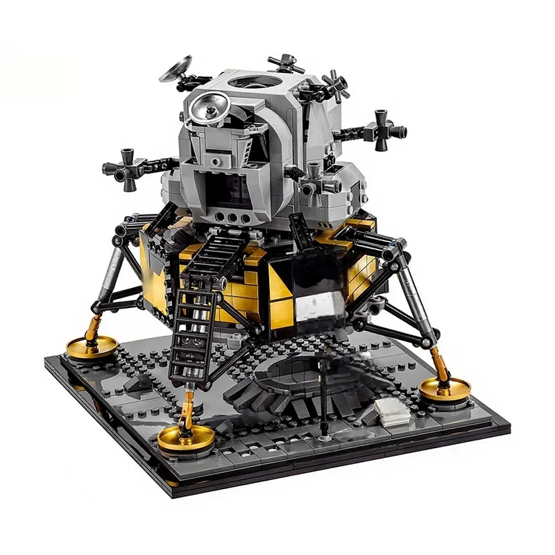 NASA Apollo 11 Maanlander Bouwset – Schaalmodel met Uitklapbare Poten (1087 stuks)